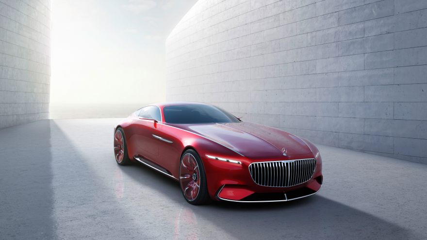 Vision, Vision Mercedes-Maybach 6, Concept Cars, Mercedes Benz, HD, 2K, 4K, 5K, 8K