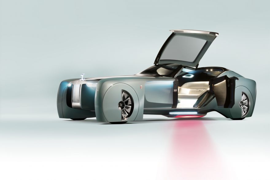 Vision, Vision Next 100, Rolls Royce, Concept Cars, HD, 2K, 4K