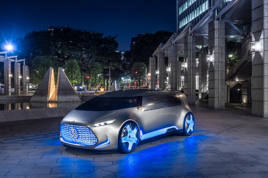 Vision, Vision Tokyo, Mercedes Benz, Concept Cars, Self-Driving Car, HD, 2K, 4K